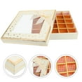 thumbnail image 5 of Chocolate Packaging Box Empty Chocolate Gift Box for Birthday Valentine Party, 5 of 8