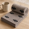 thumbnail image 3 of LEFXSMR Halloween Blanket Flannel Ghost Gnome Pumpkin Decor Holiday Fall Throw Blanket for Couch Bed Halloween Decorations, 39.37x51.18", 3 of 9