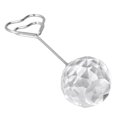 thumbnail image 2 of SHENMO Place Card Holder Stable Firm Wide Application Bright Color Sturdy Durable Table Number Holder for Wedding Party OfficeHeart Shaped 9cm, 2 of 20