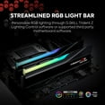 thumbnail image 3 of Memoria UDIMM para ordenador de escritorio G.SKILL Trident Z5 Neo RGB Series (AMD Expo), 32 GB (2 x 16 GB), 6000 MT/s CL32-38-96, 1,35 V, color negro mate (F5-6000J3238F16GX2-TZ5NR), 3 of 5