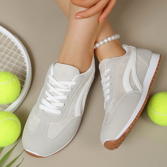 KEVCHE Womens Wide Toe Box Sneakers with Arch Support, Comfortable Wide Width Fashion Shoes ,Walking Tennis Shoes Casual Retro