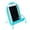 Sky Blue, variant on Metal Mesh Phone Stand, 5.51in Adjustable Support Holder for Desktop Phone Support Bed Use Office Travel Hot Pink
