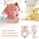 thumbnail image 5 of Juguetes para bebés Animales Sonajero Coctelera Suave agarre de la mano Muñecas Infantil Sensorial Educación temprana Regalo de ducha relajante Niños Niñas Tipo 2 2 piezas Jumpingount FN000718-02, 5 of 7