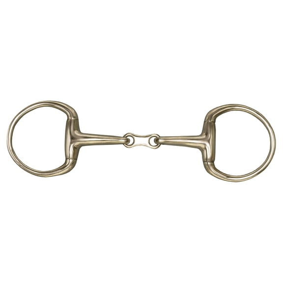 5 German Silver Eggbutt French Link Horse Bit