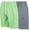 Lime/Gray, variant on Men's Quick Dry Cargo Swim Trunks, Board Shorts with Mesh Lining, Lime/Gray, Large