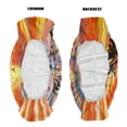 thumbnail image 6 of ZIATUBLES 2 Pack Waterproof UTV Seat Covers, Front Bench Seat Protectors Compatible with Kawasaki Mule 4010/3010, Scratch Wear-Resistant UTV Decor Accessory Part(Tropical Sunset Palm), 6 of 8