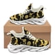 thumbnail image 1 of Zapatos barrocos dorados Para mujer, estilo a la moda, planos clásicos Para hombre, Zapatos con plataforma portátil Para mujeres, 1 of 6