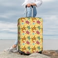 thumbnail image 4 of Uemuo Ocean And Sea And Sand Printed Washable Luggage Cover - Fashion Suitcase Protector Fits 18-32 Inch Luggage -Small, 4 of 9