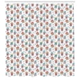 thumbnail image 3 of Ambesonne Christmas Shower Curtain, Noel Theme House, 69"Wx75"L, Multicolor, 3 of 3
