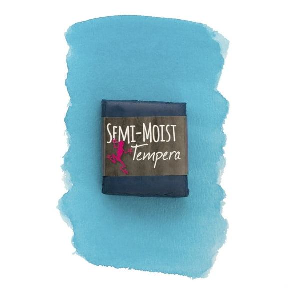 Richeson Semi-Moist Tempera Cake - Turquoise