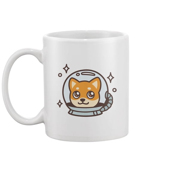 Cute Space Dog Mug -Image by Shutterstock