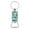 Lazy Cats Teal, variant on WIRESTER Household Kitchen Tools Keychains Metal Bottle Opener With Key Ring - Lazy Cats Teal