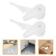 thumbnail image 2 of 12 piezas de accesorios de lámpara de techo clips de lámpara de plástico clips de fijación de la lámpara de plástico, 2 of 7
