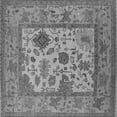 thumbnail image 1 of Ahgly Company Indoor Square Oriental Gray Industrial Area Rugs, 5' Square, 1 of 4