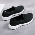 thumbnail image 6 of Bmisegm Women's Shoes Soft Bottom Breathable Flat Ladies Casual Shoes Mom Shoes Womens Casual Shoes Black 40, 6 of 9