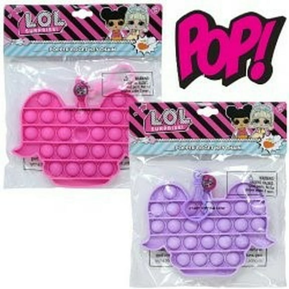 LOL Surprise Head Shaped Fidget Pop Keychain 2-Pack
