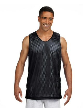 Mens Cotton Mesh Fitted Tank Top by NDS Wear - Clearance - ABC