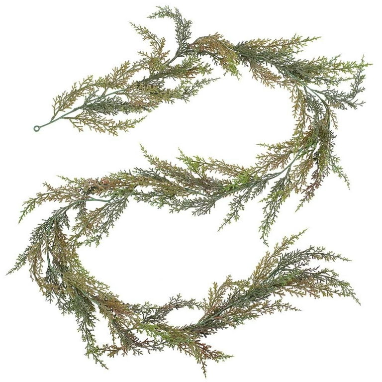 Factory Direct Craft Indoor Outdoor Artificial Mixed Fern Garland for Home  Decor and Accenting