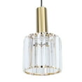 thumbnail image 1 of Lámpara Colgante De Cristal, Luz Moderna Para Isla De Cocina, Altura Ajustable De Lujo, Fácil Instalación, 85-265 V, Cableada Para Comedor Para Dormitorio, 1 of 7
