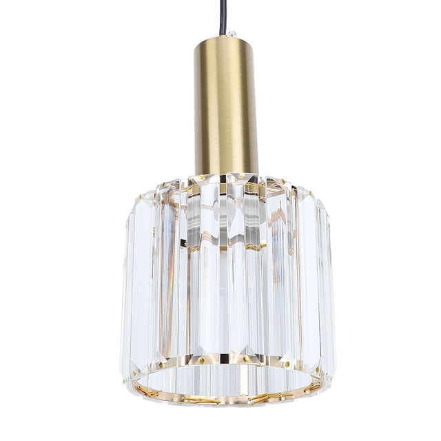 Lámpara Colgante De Cristal, Luz Moderna Para Isla De Cocina, Altura Ajustable De Lujo, Fácil Instalación, 85-265 V, Cableada Para Comedor Para Dormitorio