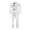 thumbnail image 4 of CNKOO Combinaison Longue Ajourée pour Femmes Bodycon à Boucle Manches Longues Tenue de Club, 4 of 9