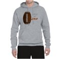 thumbnail image 2 of Wild Bobby Football Fingerprint It's in My DNA Sports Unisex Hoodie Sweatshirt, 2 of 6