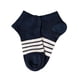 thumbnail image 2 of Set de Calcetines cortos MUYTU para hombre 5 pares colores lisos y rayas Unitalla, 2 of 5