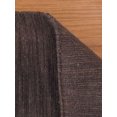 thumbnail image 6 of Rugsotic Carpets Handmade Rugs Hand Knotted Loom Runner 2'8''x10' Charcoal Wool for Indoor Use, 6 of 7