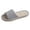 Navy, variant on Women and Men House Slippers Indoor Outdoor Non Slip Memory Foam Open Toe Home Shoes Soft Bottom Line Casual Slides (6,Light Blue)