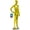 Gold, variant on Female Form Mannequin - Versatile 360° Design, Easy Assemble, Full Body Dress Form Female Mannequin with Adjustable Posture, Turnable Head & Flexible Limbs - White