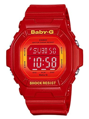baby g red and black