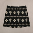 thumbnail image 5 of Southwestern Cactus Pattern 221 Mini Skirt skirts for womens korean style women clothing, 5 of 7