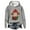 Grey, variant on Telankuip Womens Oversized Christmas Hoodies Funny Highland Cow with X-Mas Scarf and Hat Graphic Long Sleeve Sweatshirts Loose Fit Comfort Holiday Hooded Pullover Tops Yellow XL