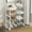#162 White, variant on Rack YZEGDCH Shoe Racks Entryway Storage Shoe Shelf Shoe Organizer for Closet, Entryway, Garage & Corridor, Stackable Shoe Shelves, Medium