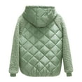 thumbnail image 4 of AherBiu Plus Size Womens Jacket Trendy Causal Full Zip Coat Winter Warm Fleece Patchwork Jackets with Hood, 4 of 4