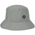 thumbnail image 3 of Signatures Bucket Golf Hat, Cross Clubs Performance Sun Hat, Breathable, Lightweight, One Size, Adult, Grey, 3 of 8