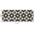 thumbnail image 7 of Black Beige Checkerboard Checkered Pattern Kitchen Rug Mat,Kitchen Runner Rugs Non Skid Washable,Decorative Kitchen Floor Mats for Kitchen,Sink,Laundry,17"x47.2", 7 of 7