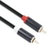 thumbnail image 4 of Cable Audio 1.5m 2 RCA Male A 6.35 Mm Divisor Conector, 4 of 9