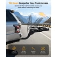 thumbnail image 3 of Bike Rack Hitch for Car   Racks for Tow Hitch for Car Truck  RV with  Receiver  Flodable Bike Rack Hitch Mount Fits Up to  Fat Tire, 3 of 7