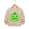 thumbnail image 4 of SJLDQY Halloween Glow In The Dark Sweatshirts for Boys Hallowmas Pumpkin Graphic Sweatshirt Fall Winter Lined Long Sleeve Crew Neck Pullover Tops, 4 of 4