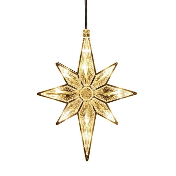 Christmas LED Snowflake Santa Deer Hanging Sucker Lamp Window Ornaments Decoration for Home 2023 New Year Decor