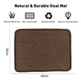 thumbnail image 2 of Cat Scratcher Mat, Natural Sisal Cat Scratch Mats, Horizontal Cat Floor Scratching Pad Rug , Protect Couch and Carpets, 2 of 7