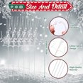 thumbnail image 2 of Duslogis 16Pcs Glitter Christmas Tree Picks Curly Sprays Sparkle Artificial Berry Stems Twigs 14" Ting Branches Vase Fillers Decorative Sticks for Xmas Tree Decorations Wreath DIY Crafts(White), 2 of 7
