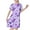 Girls Pajamas Dress-Multicolor, variant on KkSLirnhs 140 Girls Pajamas Size 14-16 Girls' Soft Sleep Dress – Cute Patterns, Loose Fit, Ideal for Hot Nights Multicolor