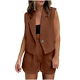 thumbnail image 2 of Robes pour Femmes 2024 Été Oversize Nouveau Uni Col en V Ensemble Deux Pièces Rabais de 50 % Liquidation!, 2 of 9