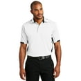 thumbnail image 2 of Port Authority Dry Zone Colorblock Ottoman Polo-M (White/Black), 2 of 2