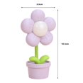 thumbnail image 6 of Tnobhg LED Flower Lamp Flicker Free Soft Lighting Eye Protection Compact Size Flowerpot Night Lamp Desktop Decoration, 6 of 8