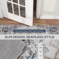thumbnail image 6 of HOMCOM 8x10 Area Rug, Vintage Machine Washable Rug, Non-Slip Floor Carpet for Living Room, Bedroom, Dining Room, Home Office, Brown and Green, 6 of 9