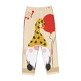 thumbnail image 6 of Fotbe Three Gnomes With Balloons Women's Pajama Pants,Sleepwear Pants,Pj Bottoms Drawstring And Pockets-Medium, 6 of 7