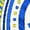 White with Speckles, variant on Inktastic Down Syndrome Awareness Blue and Yellow Rainbowt Girls Toddler Dress